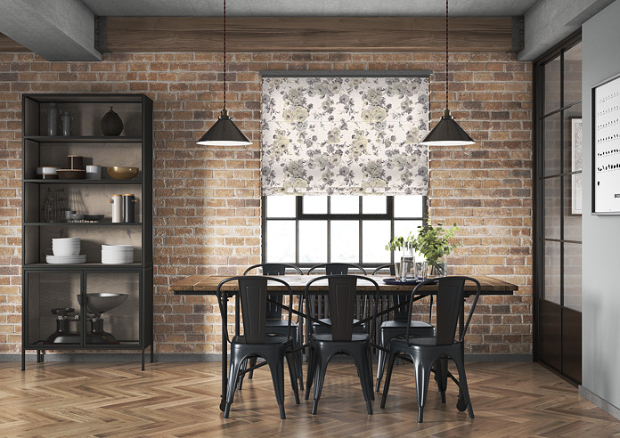 Amelie, Pebble - Roman Blind - Image 5